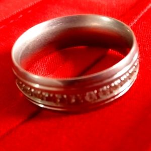 Size 12 Sterling Sliver Means Ring